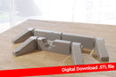 Atlantic Wall Concrete Defense Line - Téléchargement numérique . Fichier STL pour l’impression 3D