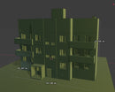 ZONA ALFA Soviet Apartment Tower Typ1 - Téléchargement numérique . Fichier STL pour l'impression 3D