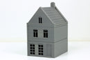 Dutch Spout Gable House - Téléchargement numérique de fichiers .STL pour l'impression 3D