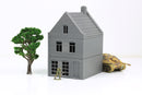 Dutch Spout Gable House - Téléchargement numérique de fichiers .STL pour l'impression 3D