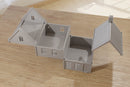 Dutch Spout Gable House - Téléchargement numérique de fichiers .STL pour l'impression 3D