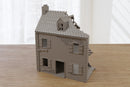 Normandy Village Volume 1 Destroyed Set - Digital Download .STL Files for 3D Printing