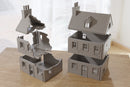 Normandy Cottage DS-T5 (French Village VOLUME 2) - Intact & Destroyed - Digital Download .STL Files for 3D Printing