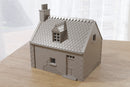 Normandy Cottage SS-T2 (French Village VOLUME 2) - Intact & Destroyed - Digital Download .STL Files for 3D Printing