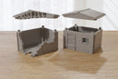 Normandy Shed T2 (French Village VOLUME 2) - Intact & Destroyed - Digital Download .STL Files for 3D Printing