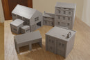 Industriegebäude-Set – Digitaler Download. STL-Dateien für den 3D-Druck