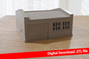 Flugplatz-Versorgungsschuppen - Digitaler Download .STL-Dateien für den 3D-Druck
