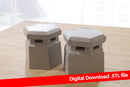 Beobachter Watchtower Bunker allemand - Téléchargement numérique . Fichier STL pour l’impression 3D
