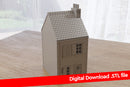 Petite maison normande - Téléchargement numérique . Fichiers STL pour l'impression 3D