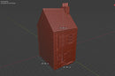 Petite maison normande - Téléchargement numérique . Fichiers STL pour l'impression 3D