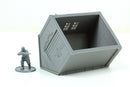 Maison des cheminots - Jeu de guerre sur tableW2 Terrain | Modèle miniature imprimé en 3D à l'échelle HO (15 mm, 20 mm, 28 mm)