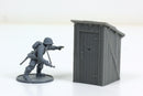 Toilettes rurales - Téléchargement numérique . Fichiers STL pour l’impression 3D